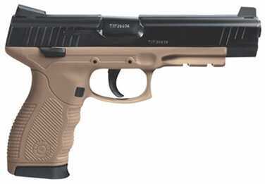 Taurus 24/7 40 S&W OSS SOCOM 5.25" Barrel Brown Grip Black Tennifer Finish Novak Night Sights 15 Round Semi-Auto Pistol 1247OSS40TN15